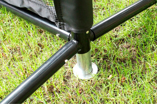 Stabiel dankzij de meegeleverde ankers