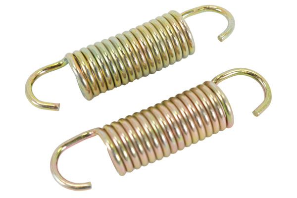 28 gegalvaniseerde veren