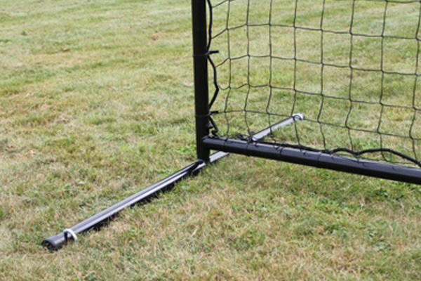 Stevige en stabiele voet met een lengte van 1.25 meter.