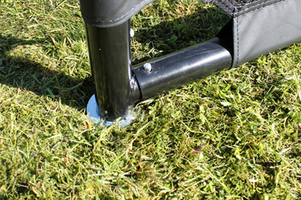 Stabiele plaatsing in de tuin.