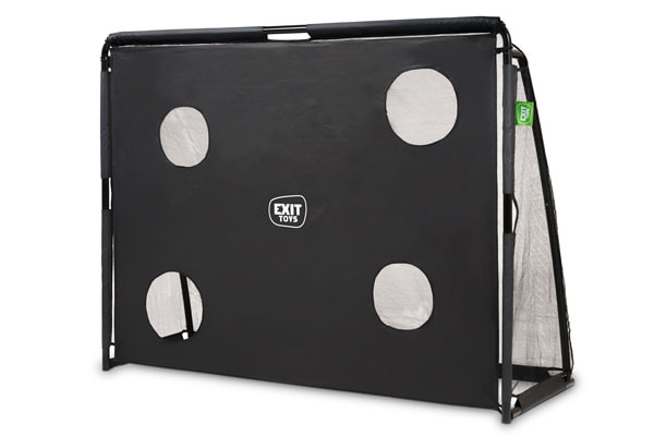 Inclusief trainingsscherm met schietgaten.