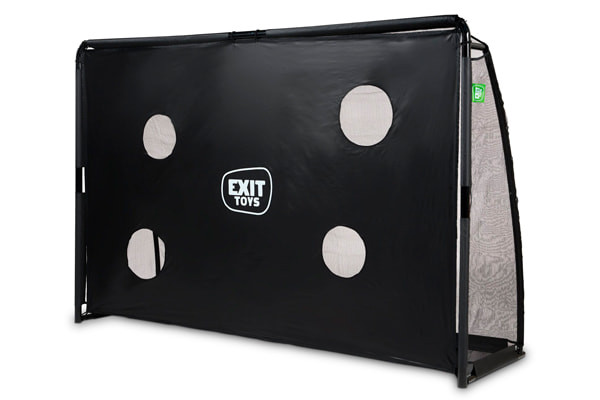 Inclusief trainingsscherm met schietgaten.