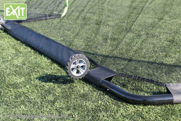 Tijdens het spelen kunnen de transportwieltjes worden weggeklapt.