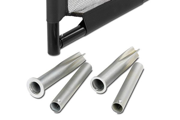 Met innovatief verankeringssysteem.